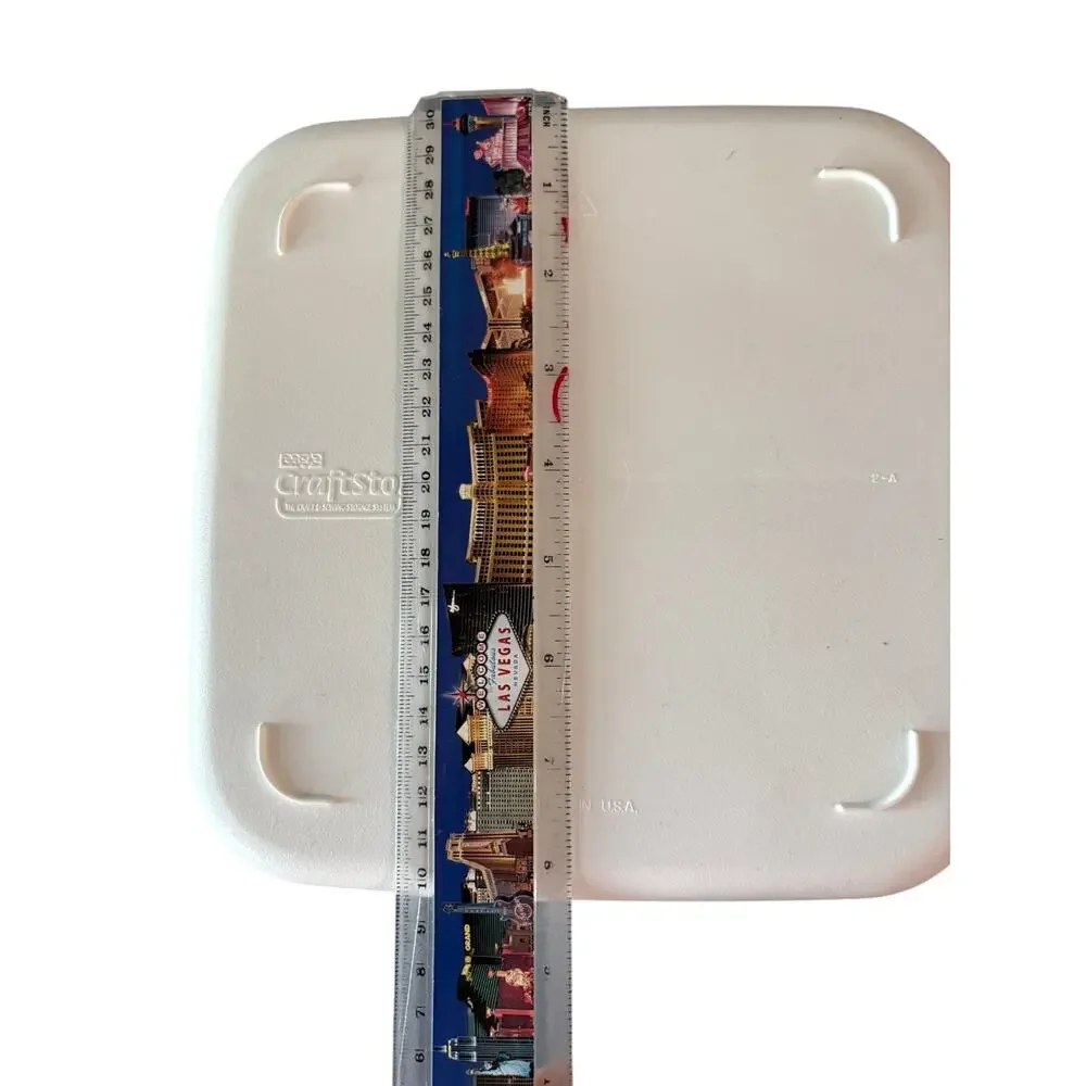 Craftstor 16 Compartment Plastic Craft Sewing Bead Organizer Insert Tray and lid